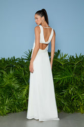 VESTIDO LONGO MARCELA ALFINETES COLEÇÃO VERÃO 26